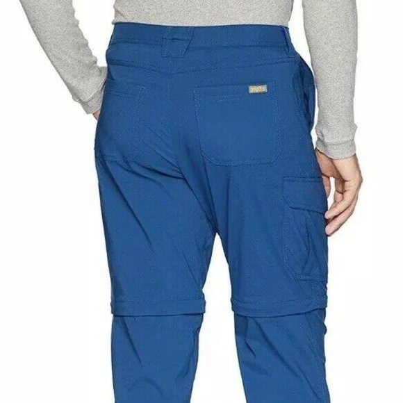 Bundle " 3 x $20" Solstice Men's NWT Stretch Convertible Blue Pants - Picture 8 of 9